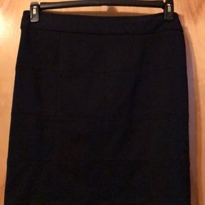 Navy Blue. Mini skirt